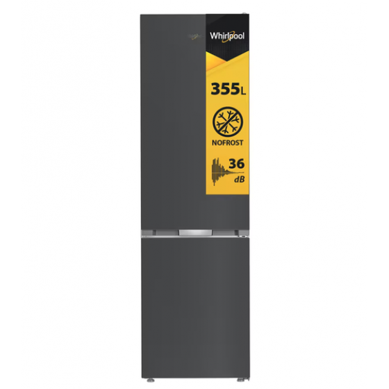 WHIRLPOOL WHK 25404 XBR5E Ψυγειοκαταψύκτης 203.5cm Μαύρο WHIRLPOOL WHK 25404 XBR5E Ψυγειοκαταψύκτης 203.5cm Μαύρο
